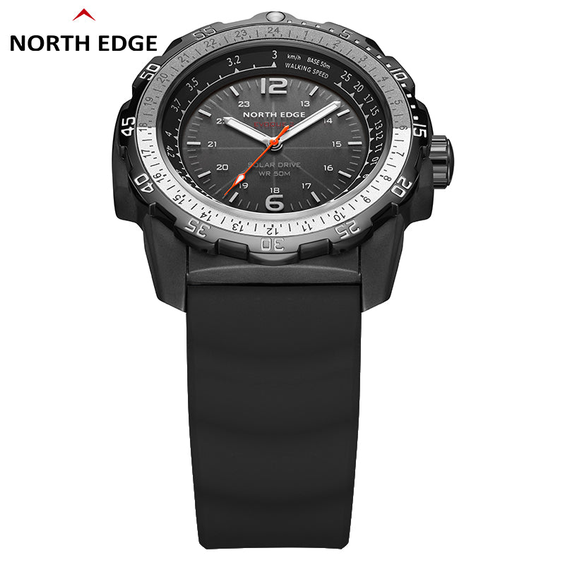North Edge Light-driven watch eco drive military watch supplier Evoque 2