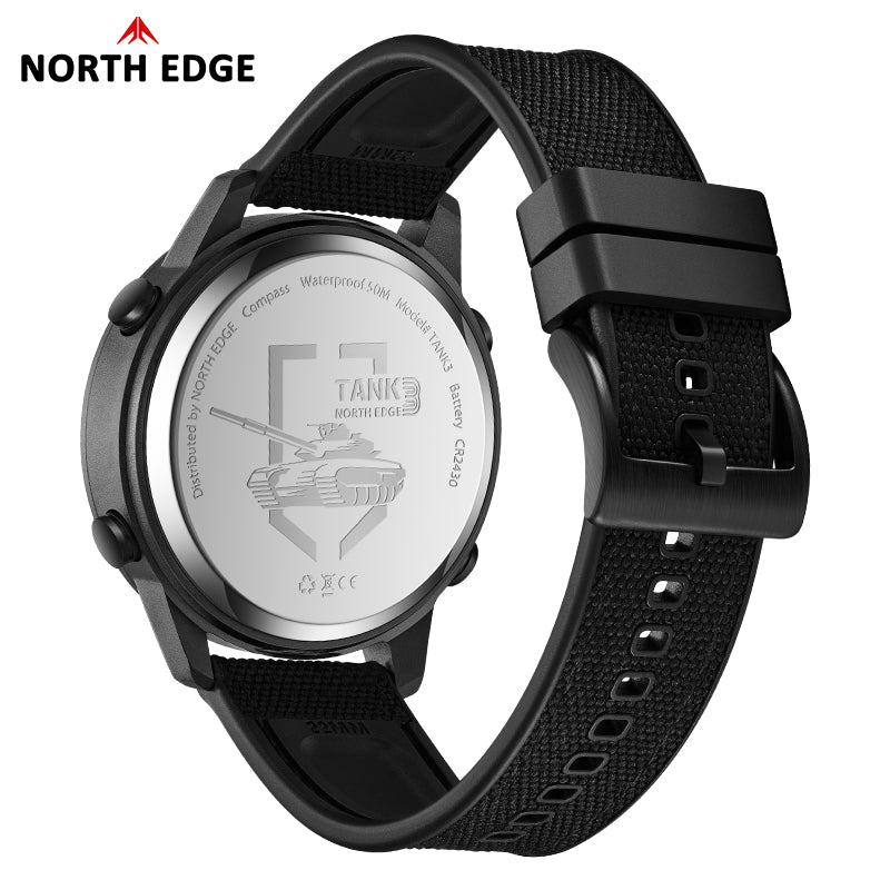 North Edge Outdoor rugged watch digital watch compass TANK 3
