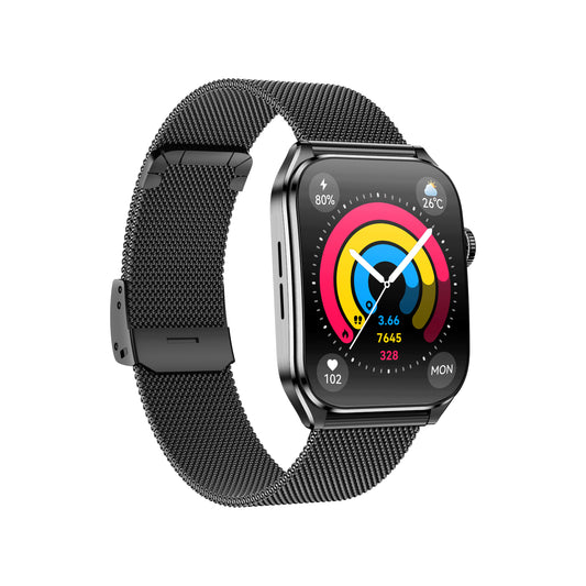 1.93 inch Amoled curved display Multi-dimensional health monitoring IP67 waterproof Smart watch T2