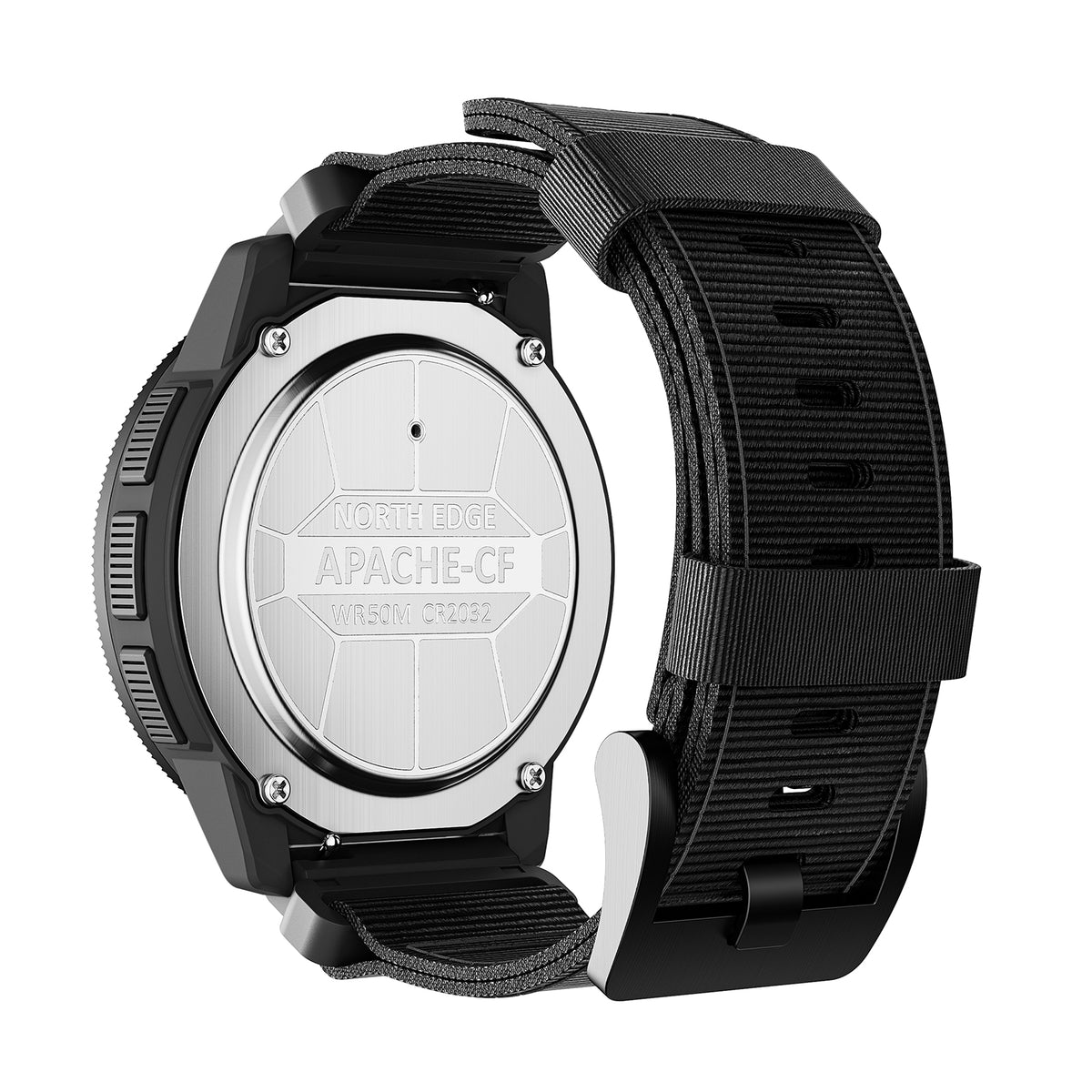 North Edge Altimeter Barometer Compass 50M Tactical Outdoor Watch APACHE-CF