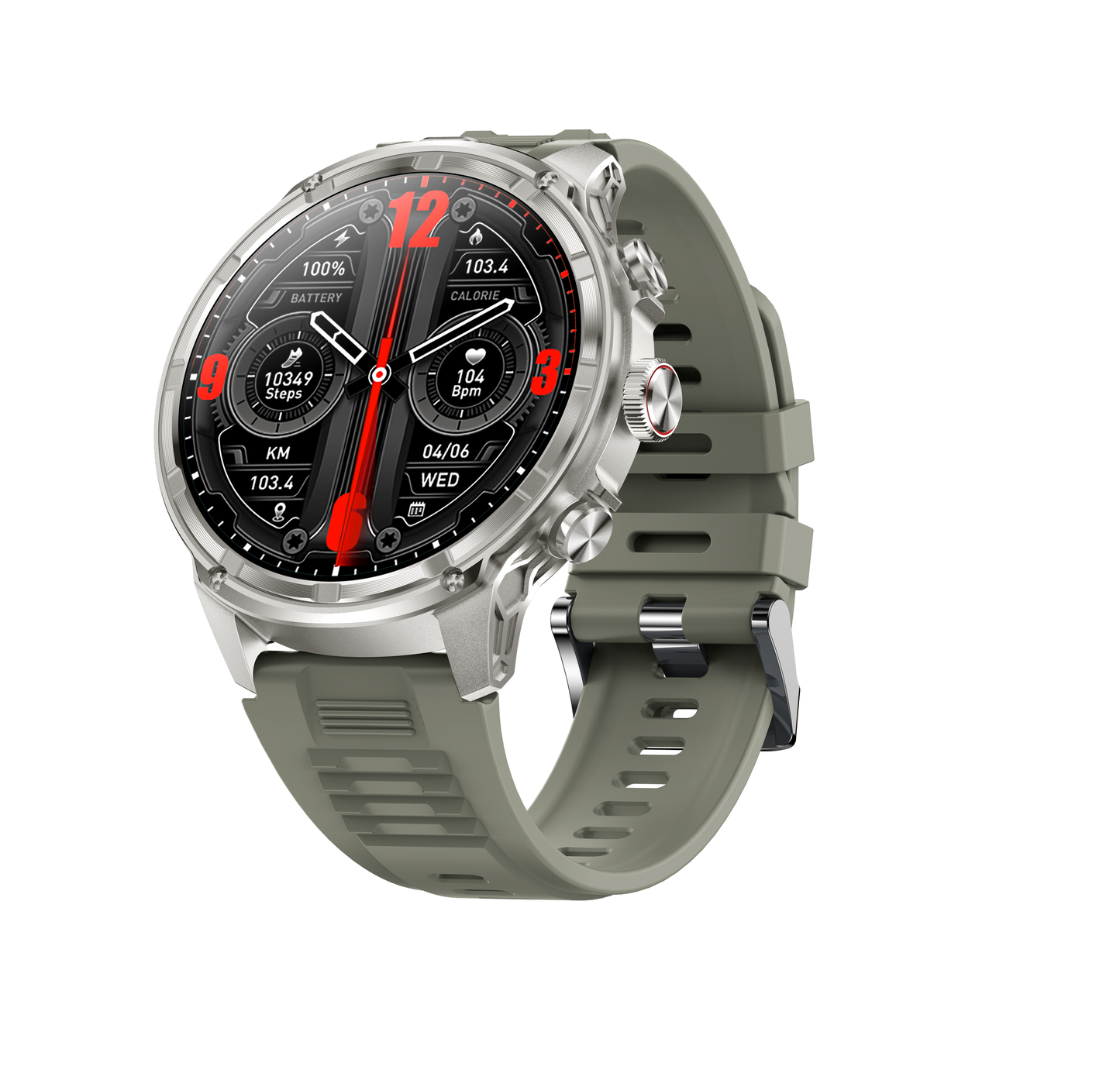North Edge Outdoor sports smart watch 1.85 inch HD large screen bluetooth calling V99