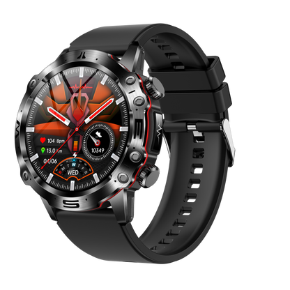 Outdoor sports smart watch IP68 bluetooth calling with ECG ET482