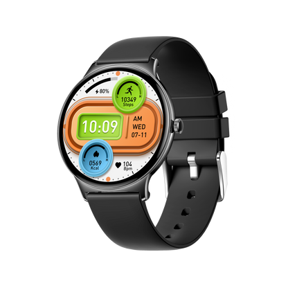 Smart health watch fitness watch with large amoled screen bluetooth calling V89