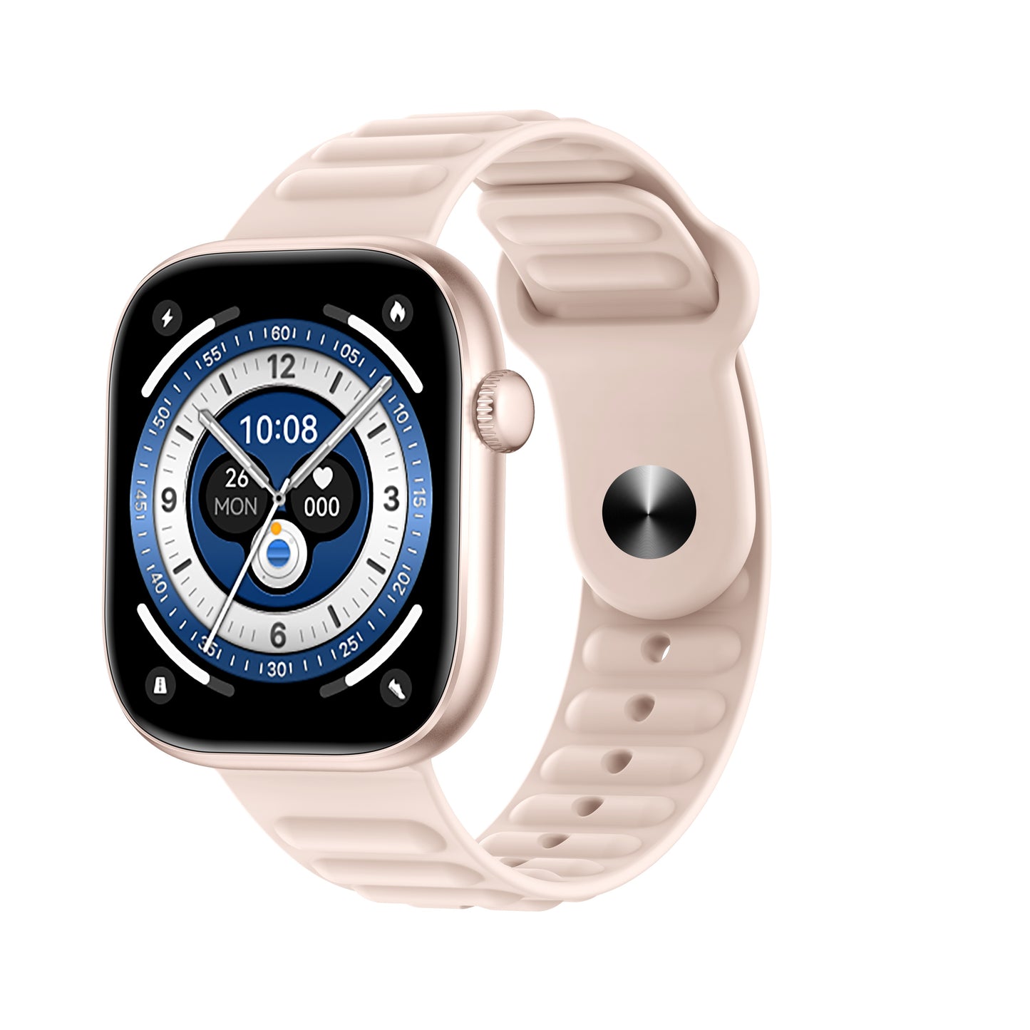 9mm Ultra-Thin Smartwatch with 90% Screen Ratio & Advanced Health Tracking T7