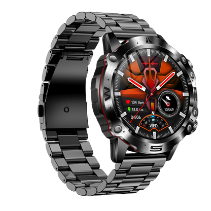 Outdoor sports smart watch IP68 bluetooth calling with ECG ET482