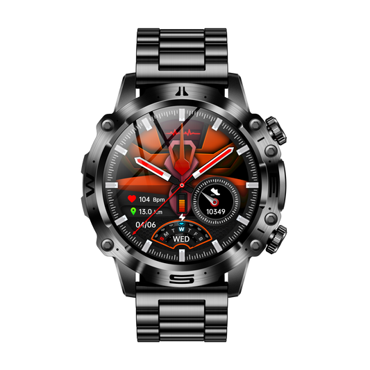 Outdoor sports smart watch IP68 bluetooth calling with ECG ET482