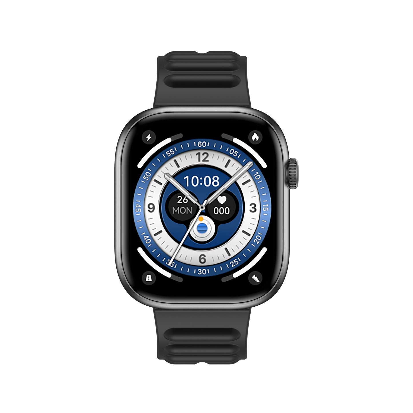 9mm Ultra-Thin Smartwatch with 90% Screen Ratio & Advanced Health Tracking T7