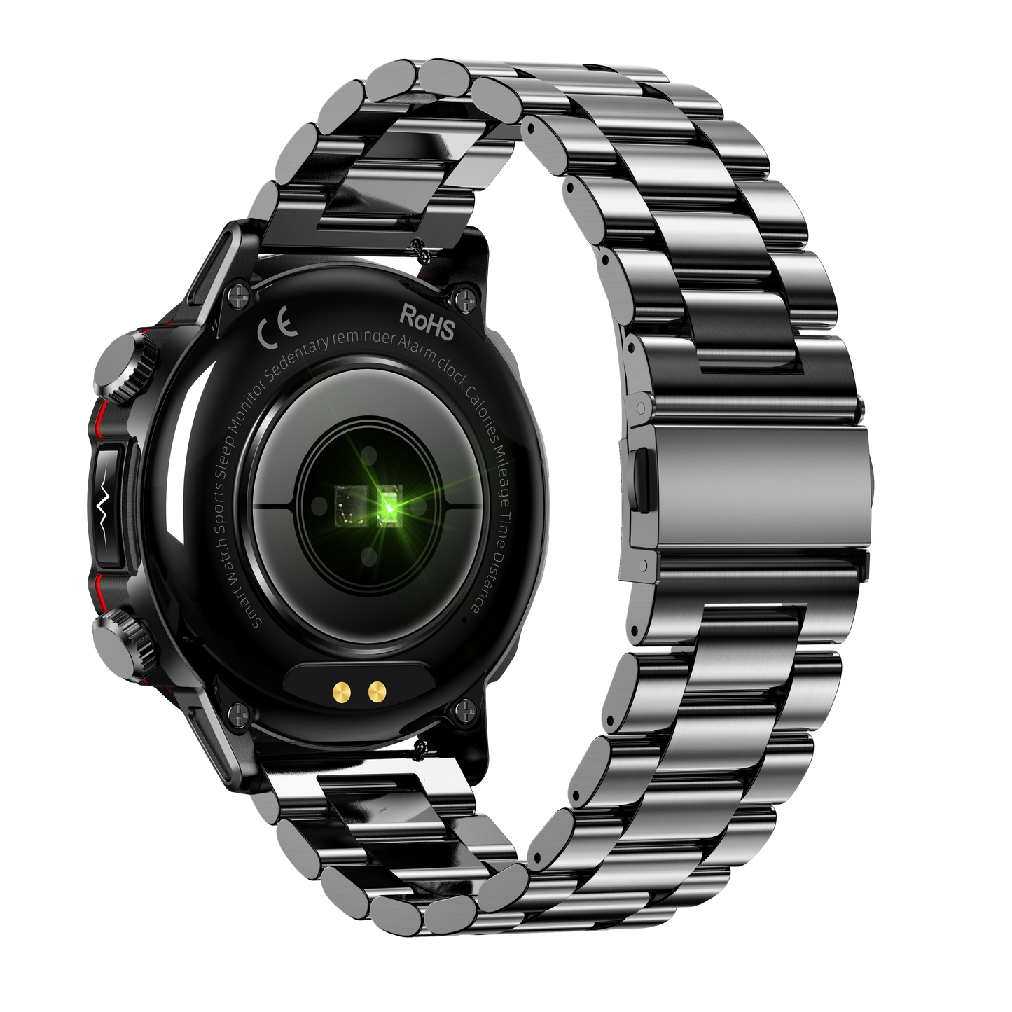 Outdoor sports smart watch IP68 bluetooth calling with ECG ET482
