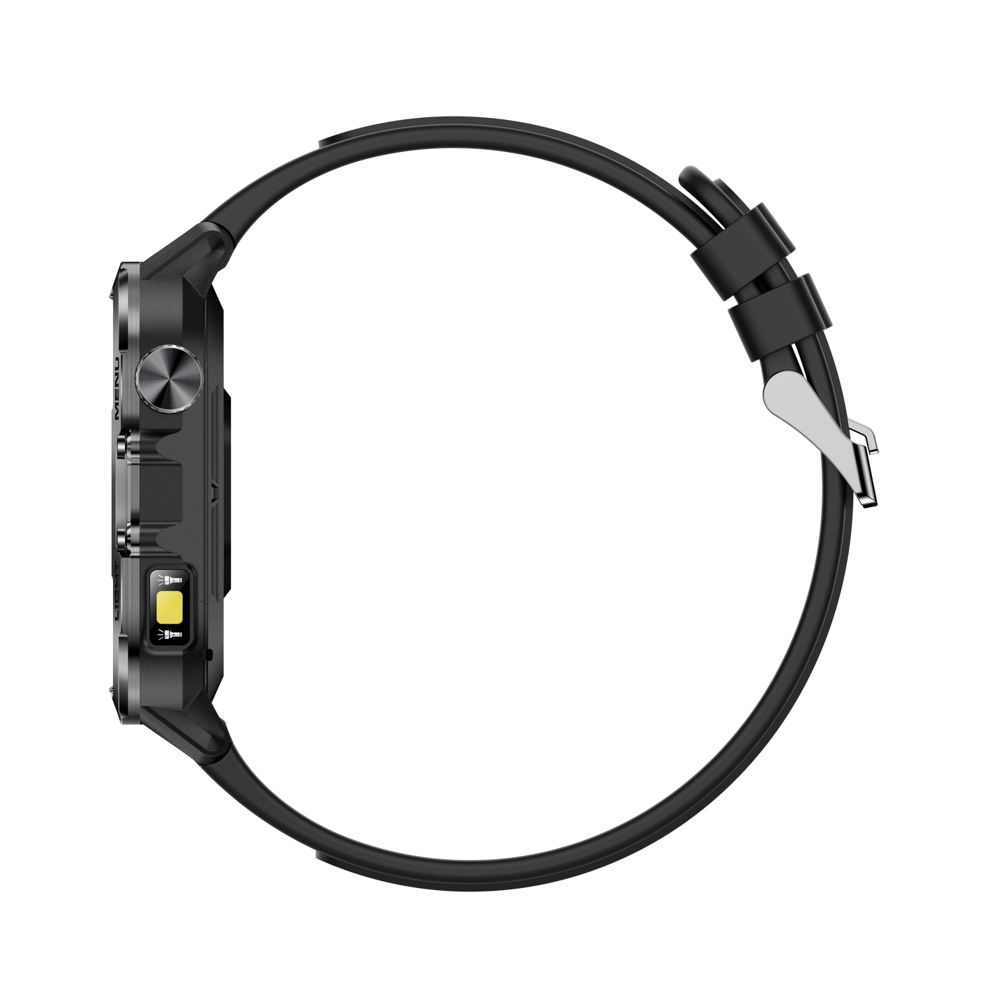 1.96 inch IP68 outdoor sport smart watch with flashlight T26