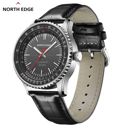 North Edge Chronograph watch classic aviation pilot watch EVOQUE 3