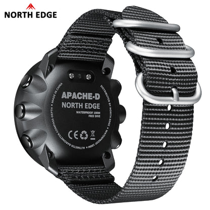 North Edge Altimeter & Weather Forecast Dive Watch Apache-D