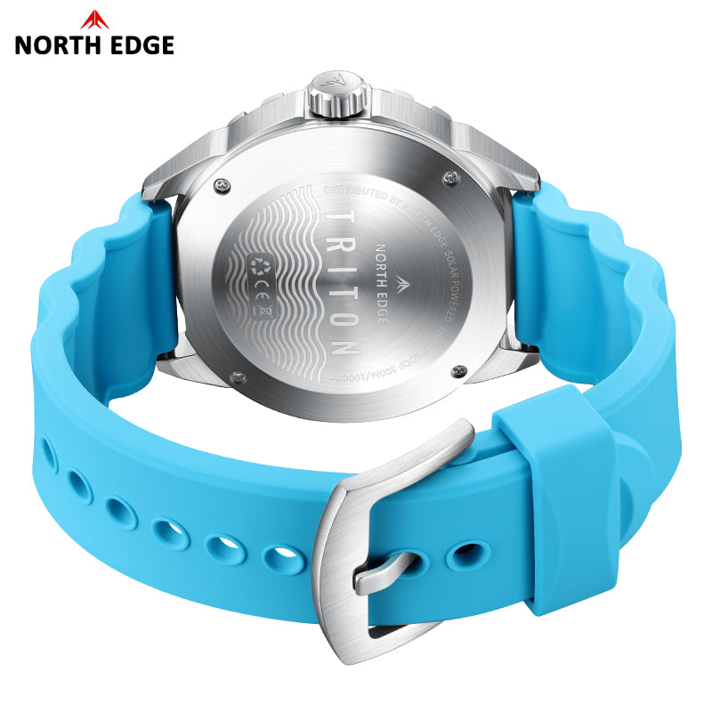 North Edge Solar-Powered Dive Adventurer Watch  Triton