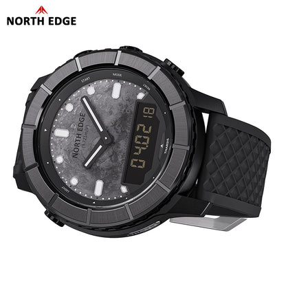 North Edge Compass Altimeter Barometer 50M Waterproof Outdoor Watch THARSIS