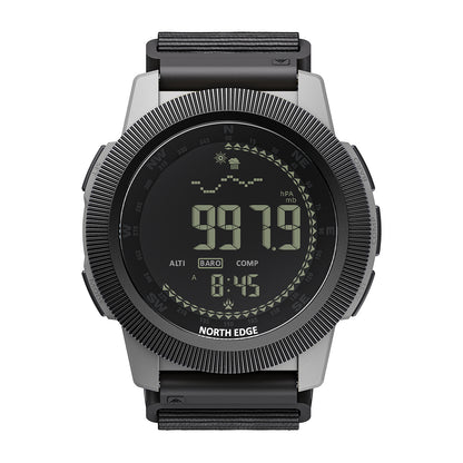 North Edge Altimeter Barometer Compass 50M Tactical Outdoor Watch APACHE-CF