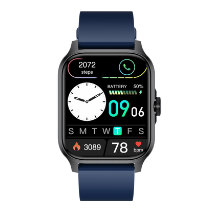North Edge 1.85 inch HD TFT display 240*284 pixels 100+Sports Smartwatch for Modern Living QX15