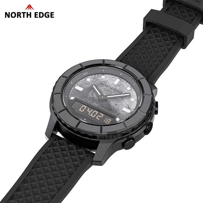 North Edge Compass Altimeter Barometer 50M Waterproof Outdoor Watch THARSIS