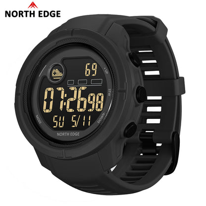 North Edge Outdoor Digital Watch Multi-Mode Tracking 24/7 Health Monitoring Mars 5