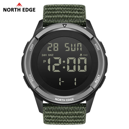 North Edge Outdoor Adventure Watch with Military Grade 5ATM TERRAX