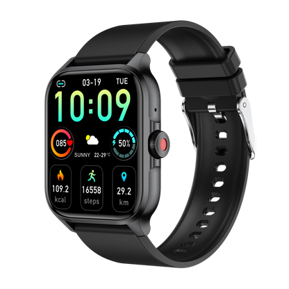North Edge 1.85 inch HD TFT display 240*284 pixels 100+Sports Smartwatch for Modern Living QX15