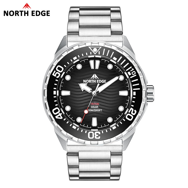 North Edge Solar-Powered Dive Adventurer Watch  Triton