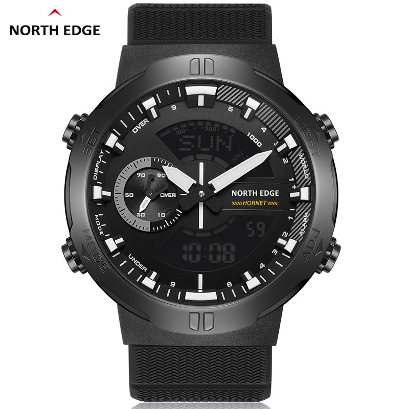 North Edge Men's adventure digital outdoor watch Hornet