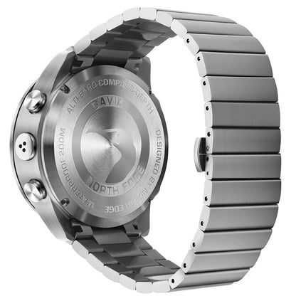 North Edge Affordable Hybrid Men’s Steel Dive Watch GAVIA