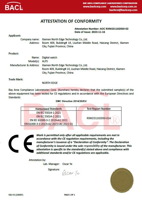 Certificate www northedgewatch Certificate www northedgewatch