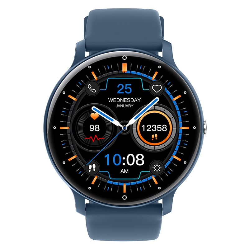 Smartwatch with Silicone Strap