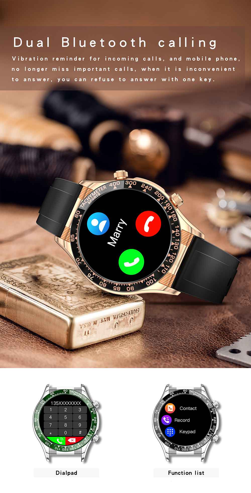 Bluetooth Calling Smart Watch