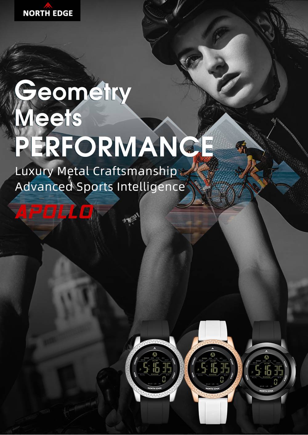 Rose Gold Luxury Sports Watch