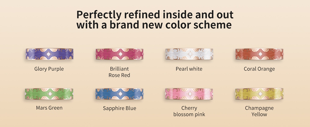 Magnetic charging health monitoring smart ring